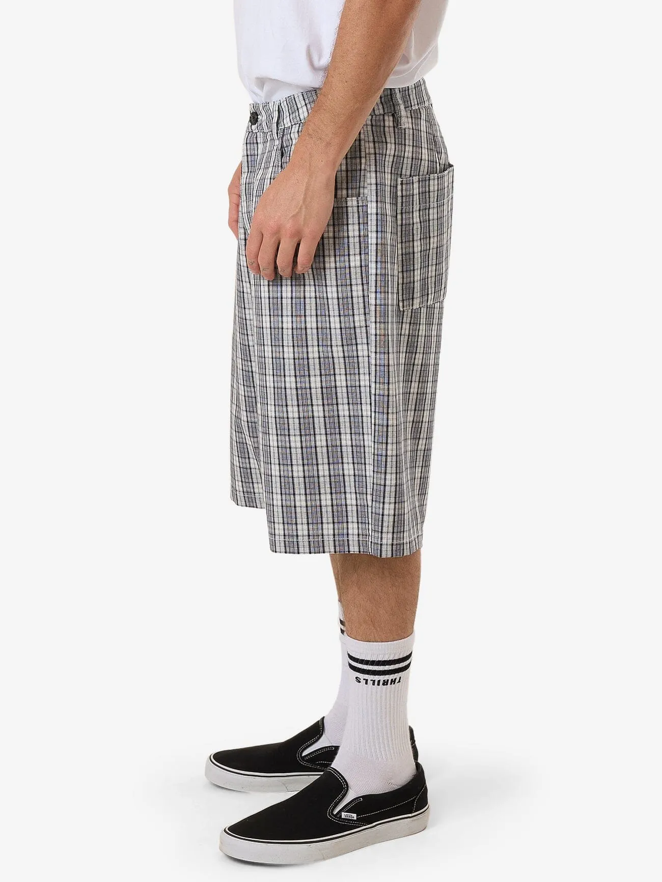 Trust In Us Big Slacker Short - White