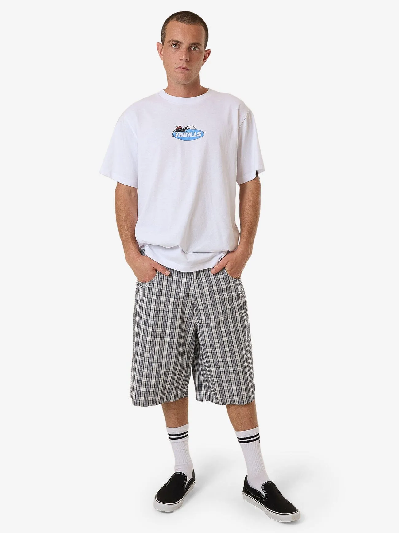 Trust In Us Big Slacker Short - White