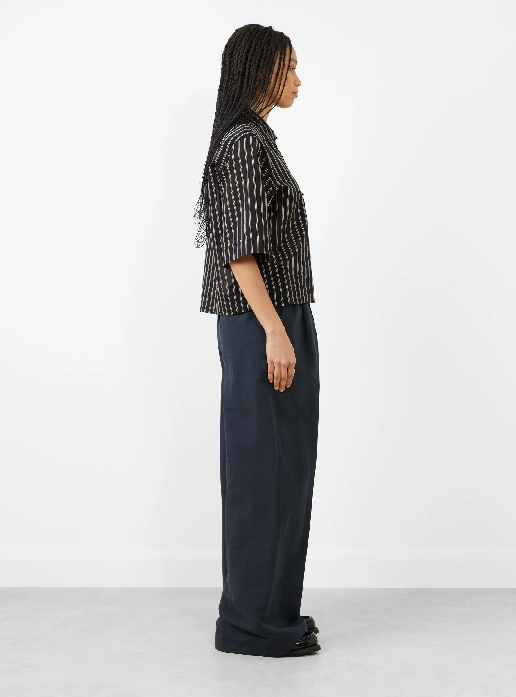 Tumelah Shirt Black Stripe