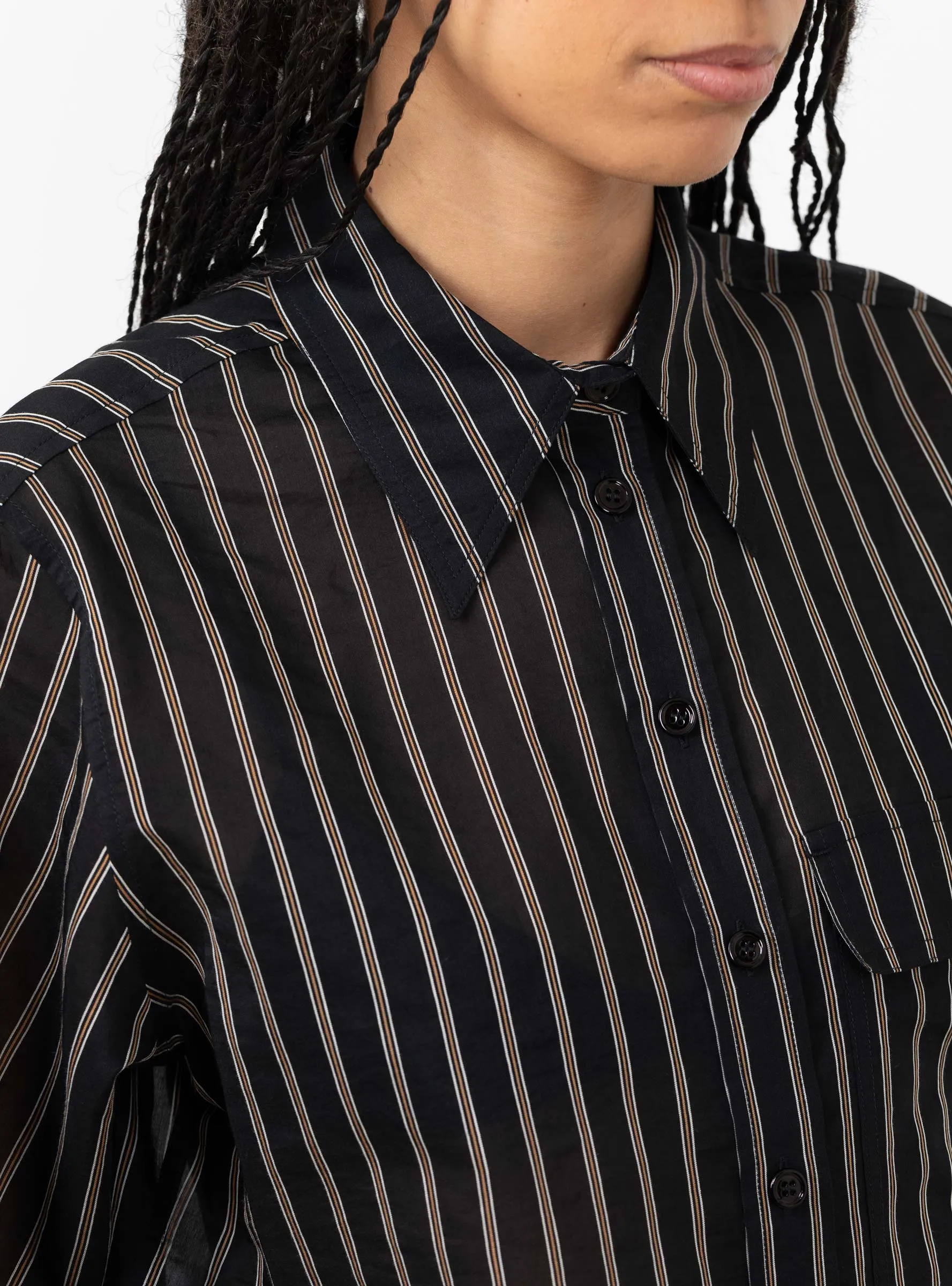 Tumelah Shirt Black Stripe