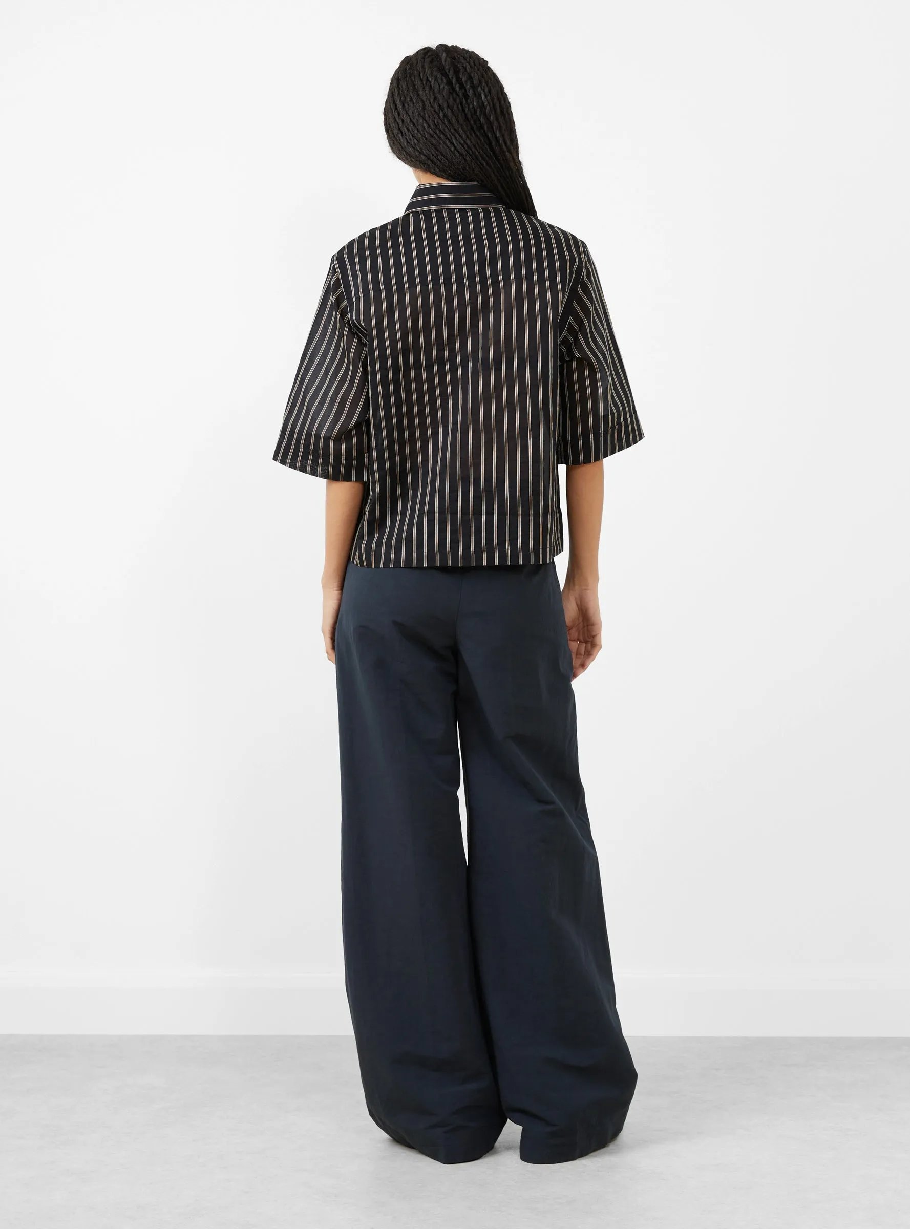 Tumelah Shirt Black Stripe