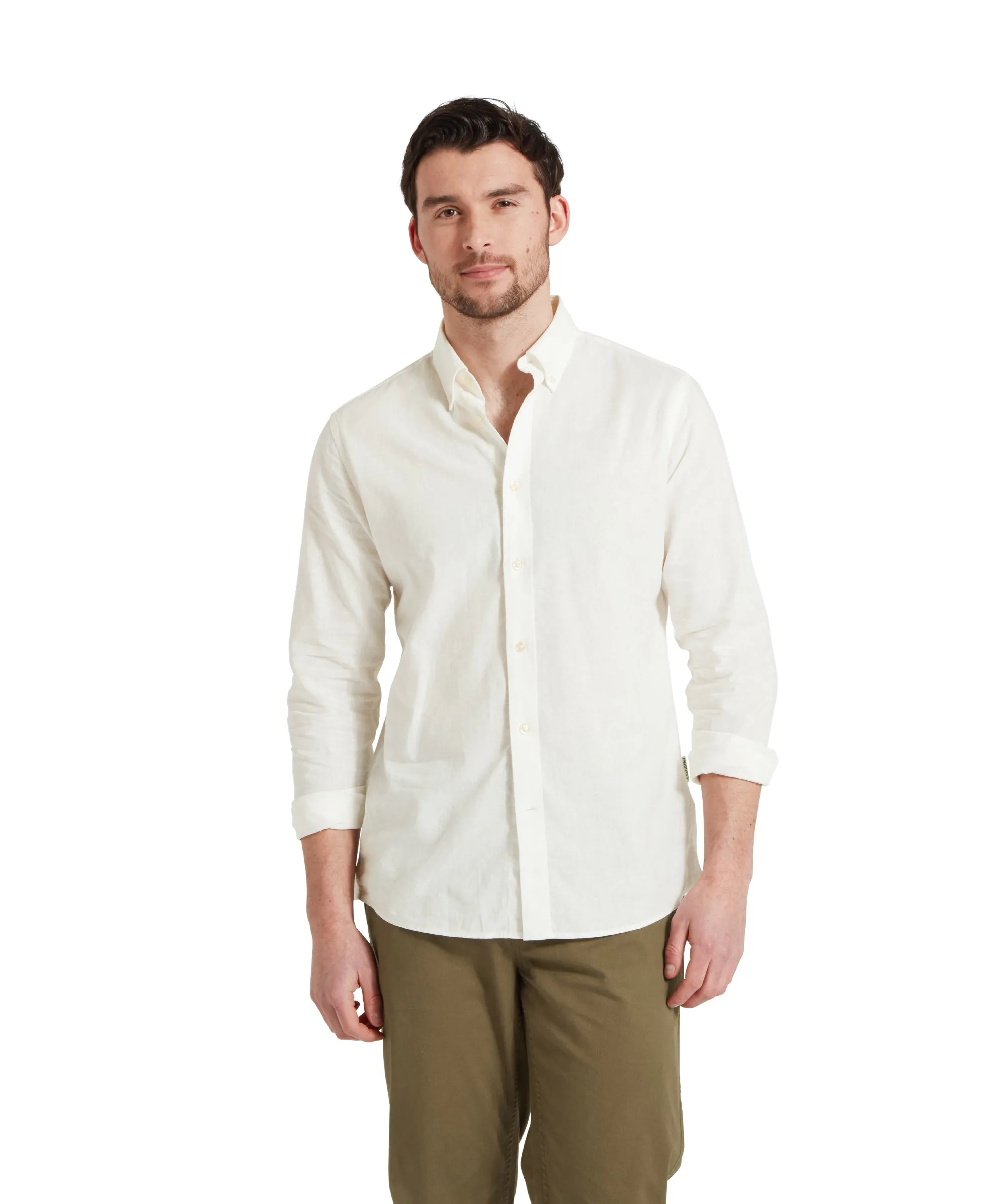 Walsingham Linen Shirt - White