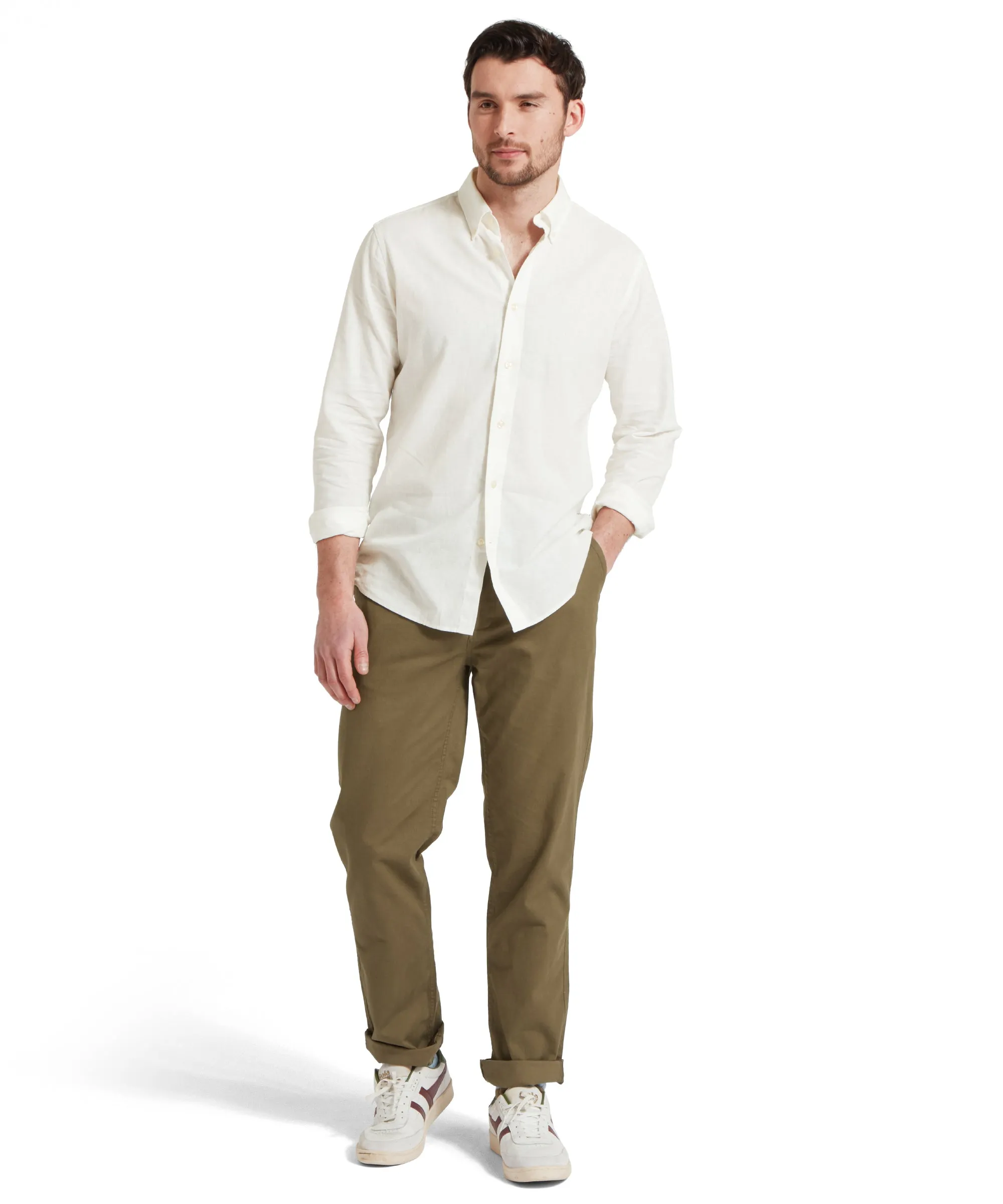 Walsingham Linen Shirt - White