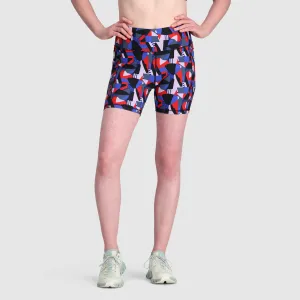 Women's Ad-Vantage Printed Shorts - 6"