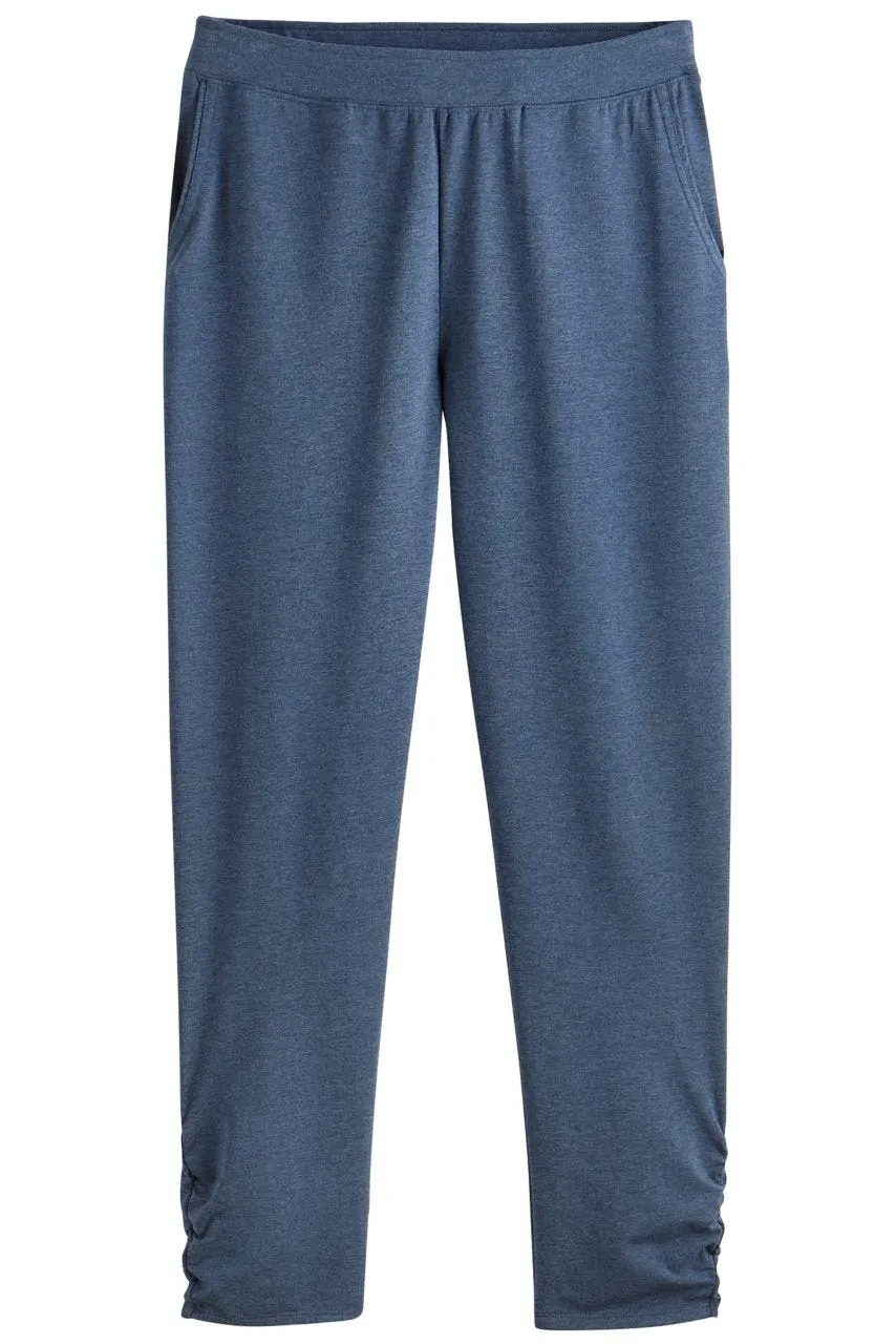 Women's Cafe Ruche Pants | Denim Blue Heather