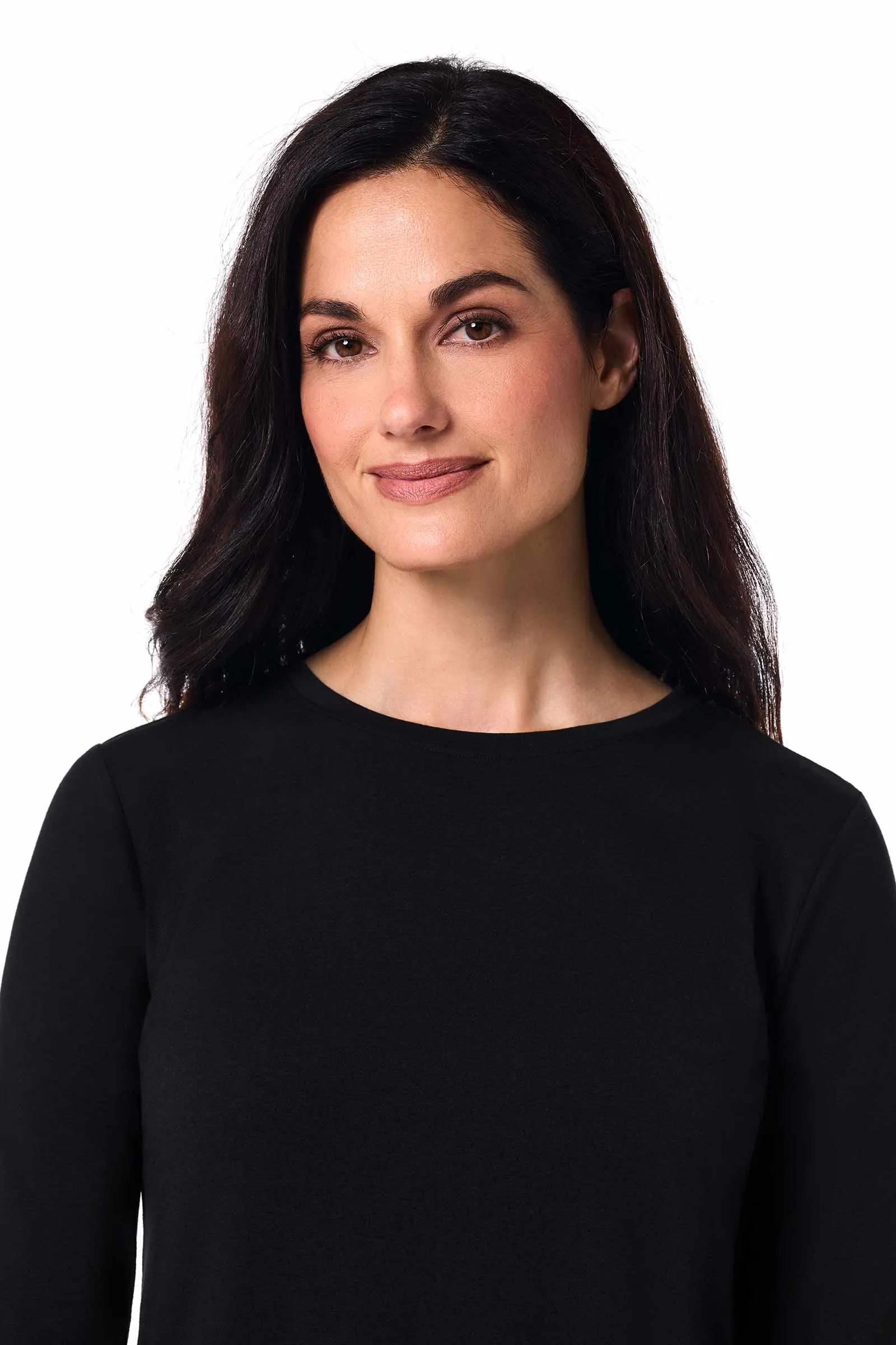 Women's Morada Everyday Long Sleeve T-Shirt | Black