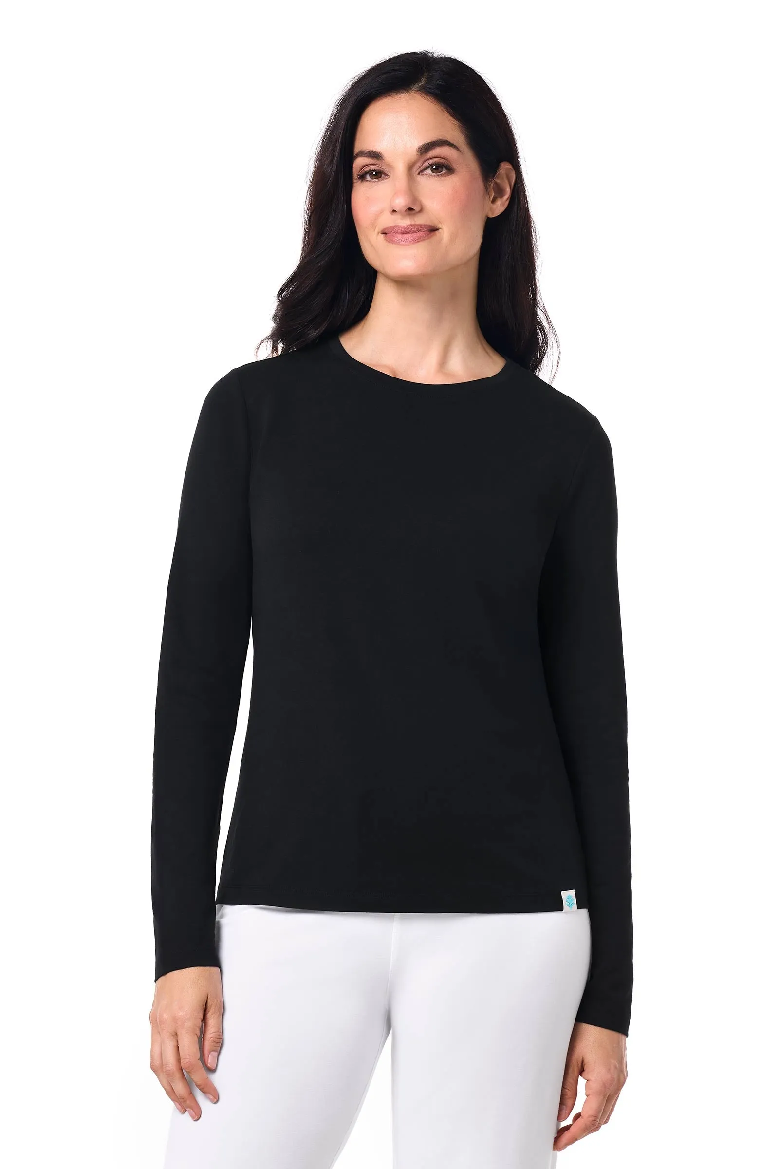 Women's Morada Everyday Long Sleeve T-Shirt | Black