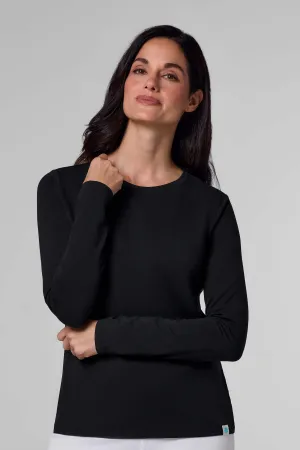 Women's Morada Everyday Long Sleeve T-Shirt | Black
