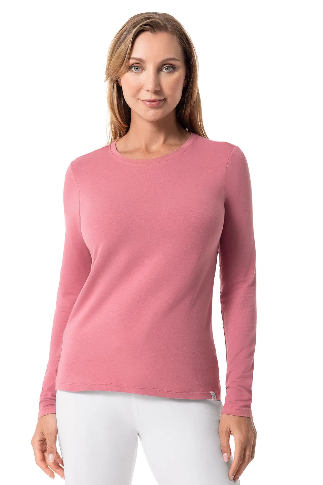 Women's Morada Everyday Long Sleeve T-Shirt | Terracotta Rose