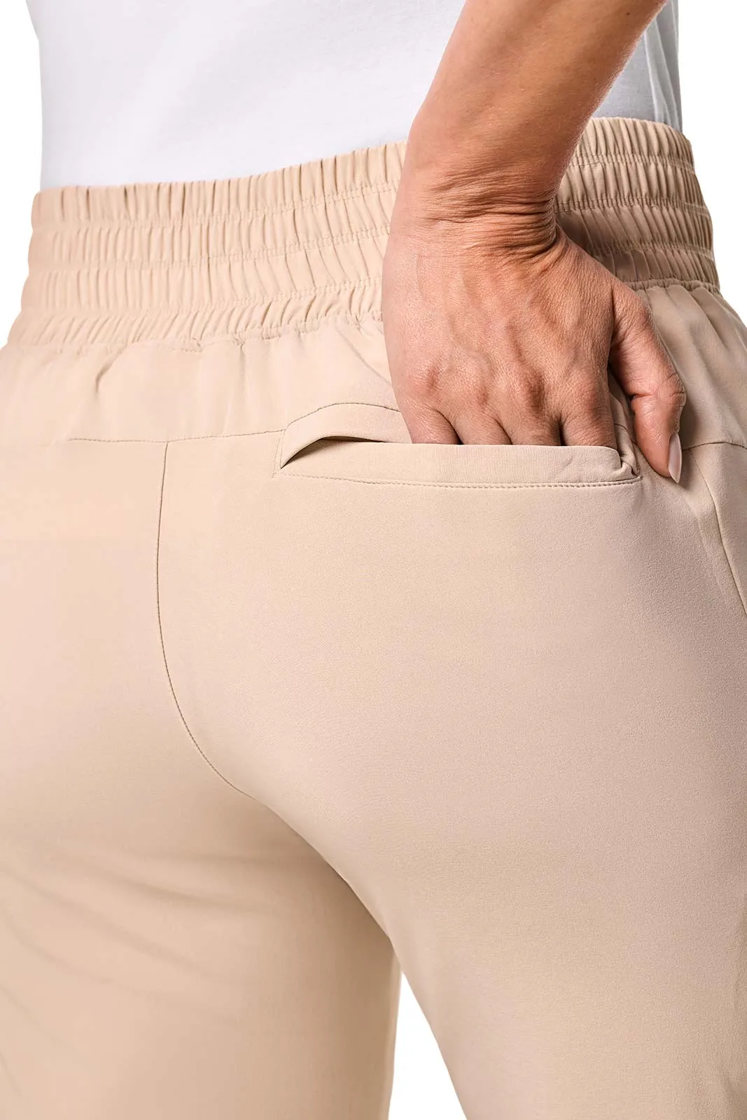 Women's Pellaro Travel Pants | Pale Khaki
