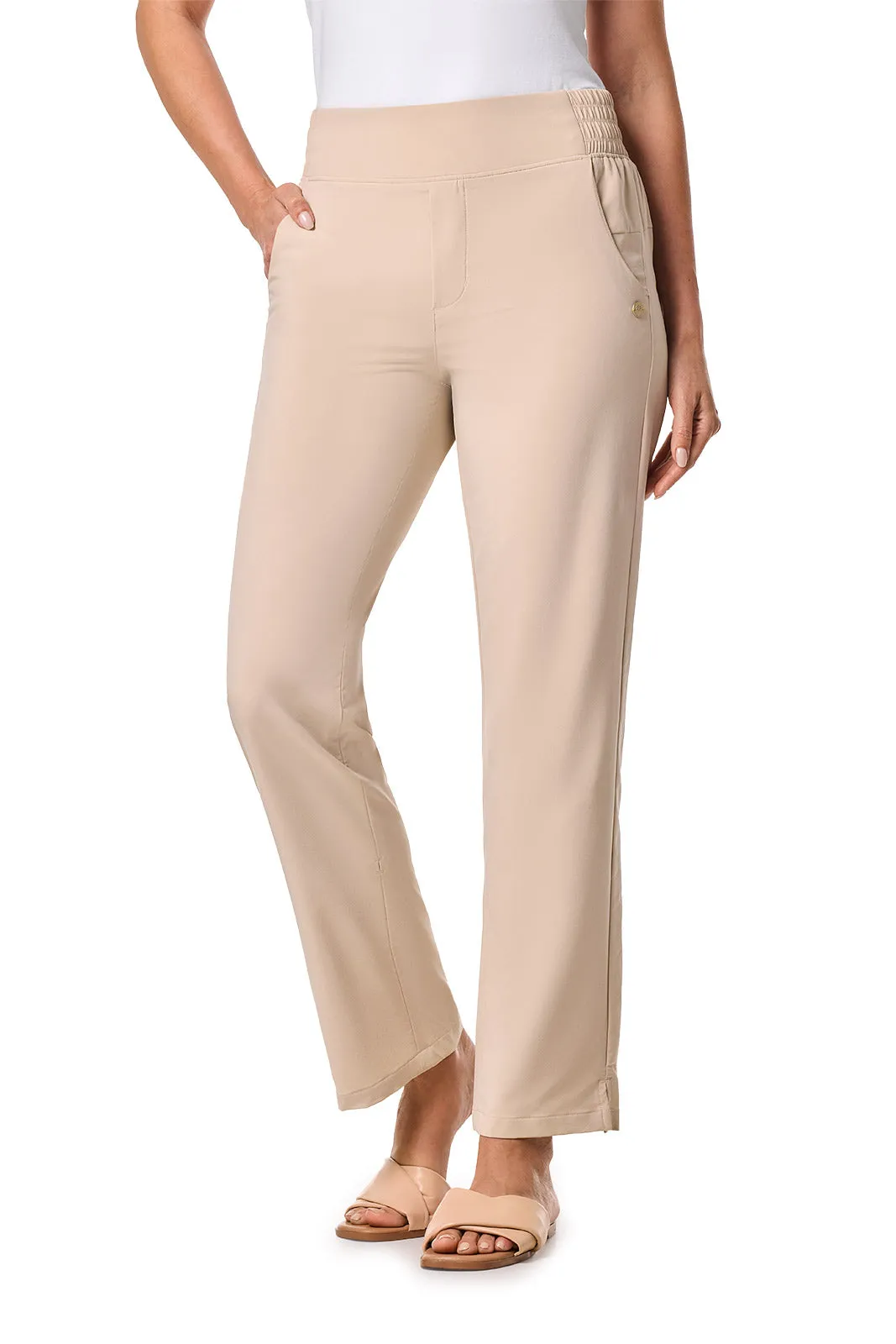 Women's Pellaro Travel Pants | Pale Khaki