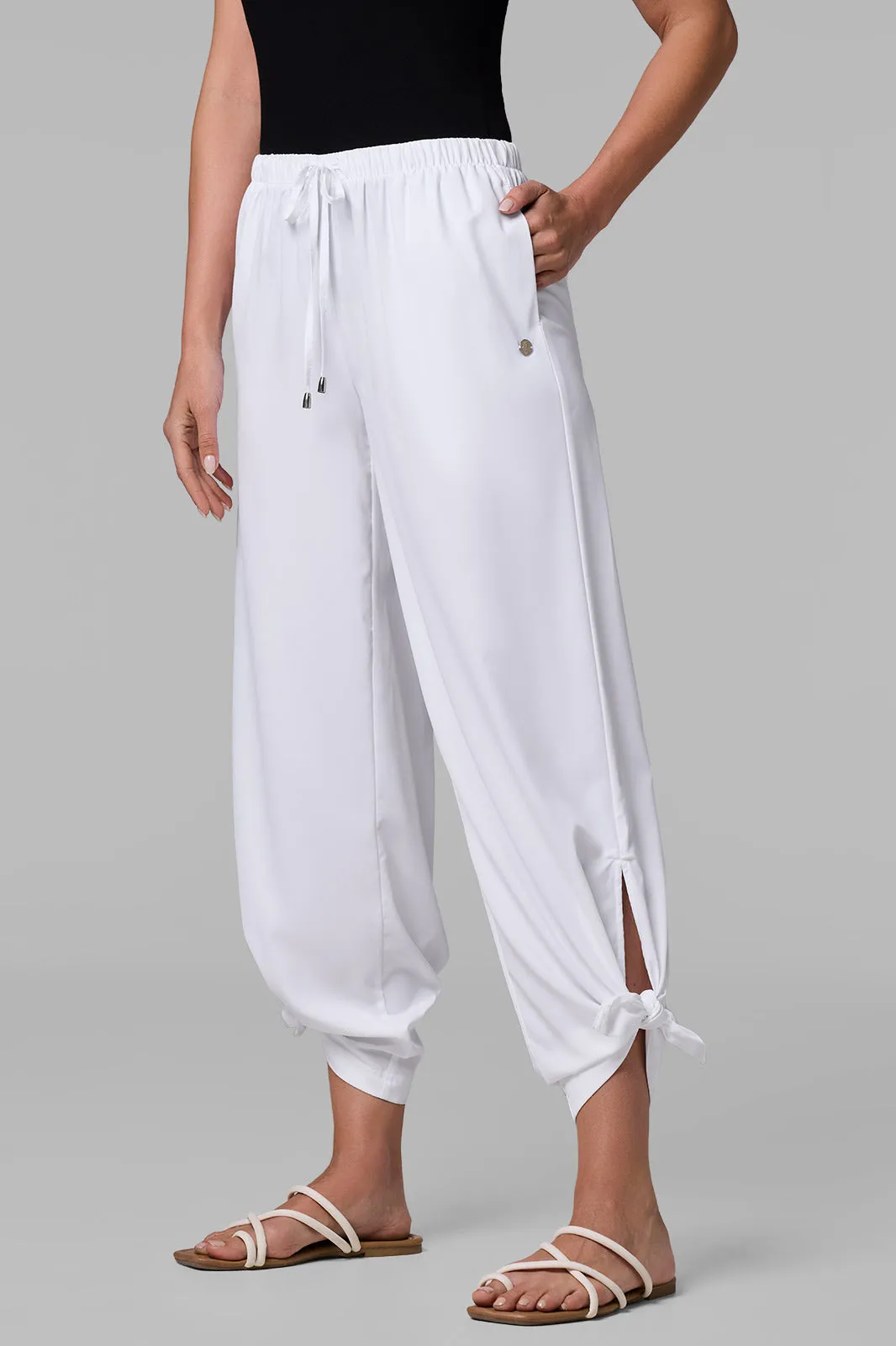Women's Petra Wide Leg Pants | White