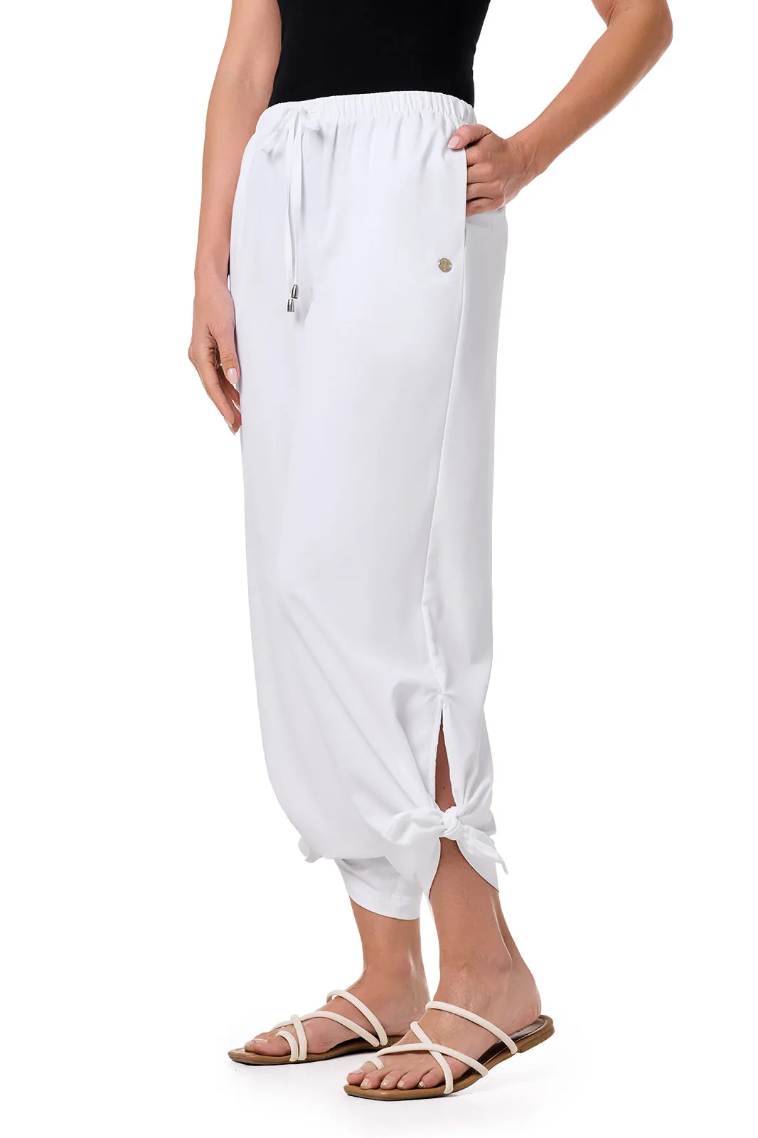 Women's Petra Wide Leg Pants | White