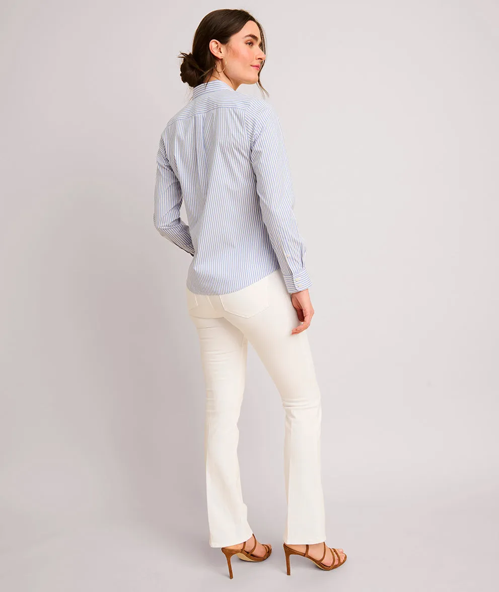 Wrinkle-Free Stretch Cotton Bella Shirt